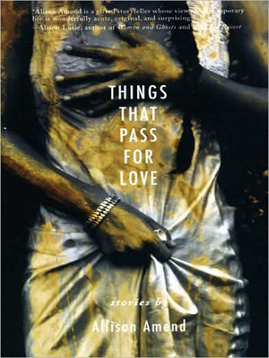cover image of Things That Pass for Love